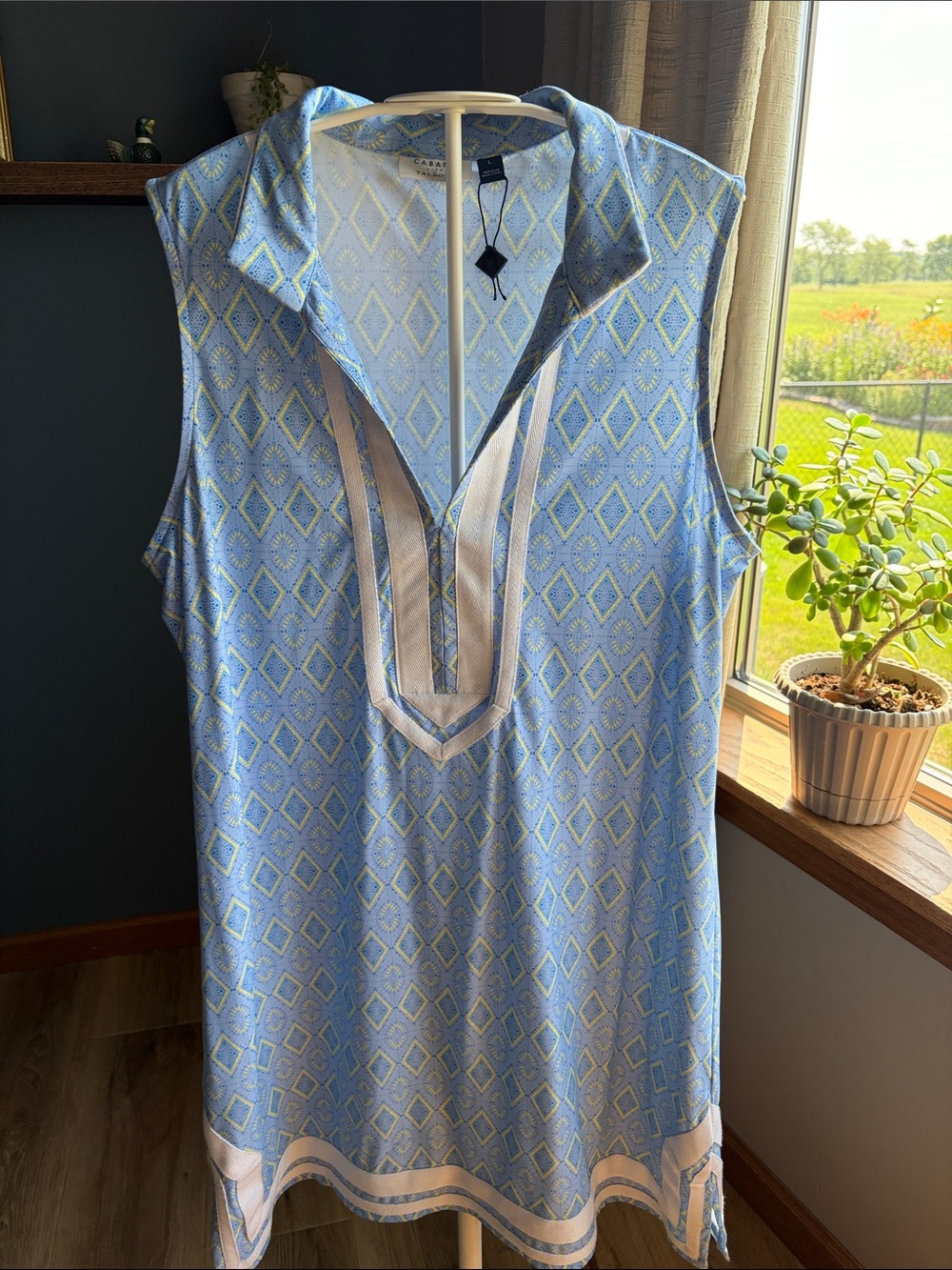 Cabana Life Harbor Sleeveless Tunic Dress